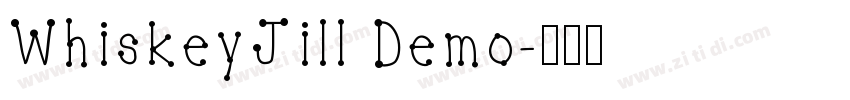 WhiskeyJill Demo字体转换